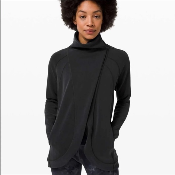 lululemon athletica Jackets & Blazers - Lululemon That’s a Wrap Dark Gray Jacket s…